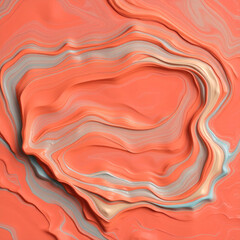 Fototapete - A textured background with strokes of pink and blue gives a sense of dimensionality and plasticity