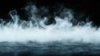 © Nisit - Gentle Wisps of Dry Ice Fog Drifting in Darkness