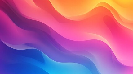 Abstract background with a bold, colorful gradient