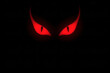 © Танюша Коновал - Red evil eyes on a black background