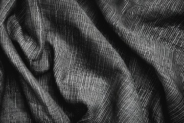 Grey Fabric Background. Heather Texture for Clothes and T-Shirt Design