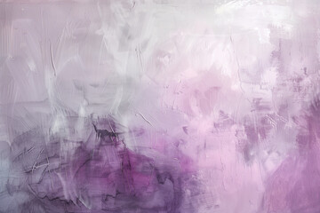 Wall Mural - Abstract soft pastel artwork with swirling shades of purple, pink, and white, evoking a sense of calm and gentle motion. Ideal for contemporary digital backgrounds or artistic designs.