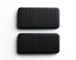 © Tasaneewalai - Symmetrical Elegance Minimalist Black Rectangles on White, Geometric Modern Art Concept, Clean Aesthetics