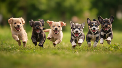 joyful moments: playful pets and their loving owners in everyday adventures