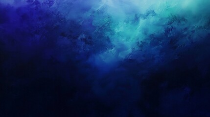 Wall Mural - Deep blue and turquoise texture background with an abstract cloudy effect, suitable for website headers, digital art projects, or social media visuals