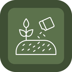 Poster - Seeds Vector Icon Design