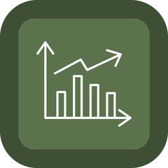 Poster - Bar Chart Icon Design