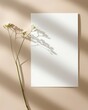 © LazysAI - Minimalist Blank Template with Natural Elements