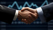 © CSRRDRGZ - dos empresarios estrechando sus manos llegando a un acuerdo para ser socios y tener exito en sus empresas crecimiento en los negocios exito empresarial