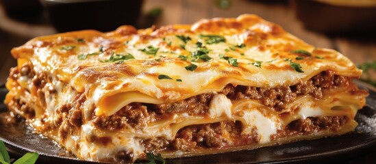 Wall Mural - Delicious Lasagna