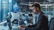 © Andrei - Robot taught to help people work in the office