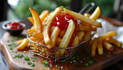 Gourmet French Fries: A Culinary Delight with Unique Flavors and Creative Toppings