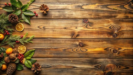 Wall Mural - Vintage Wooden Background Texture with Rustic Charm and Natural Details