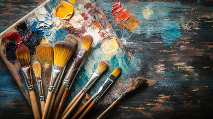 Wall Mural - engaging in hobbies and creative activities can nurture mental wellness and provide a sense of fulfi