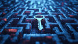 © Kowit - A key is placed in the middle of a maze