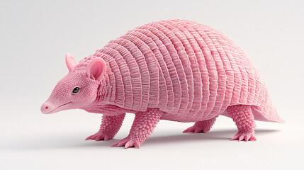 Pink Armadillo Animal Wildlife