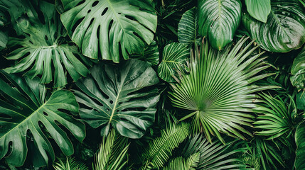 Canvas Print -   A sharp photo of several green foliage leaves adorning a wall, featuring a stark white label at the base