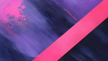 Vibrant abstract background featuring a diagonal split of deep purple and bright pink with a textured surface for a modern artistic feel