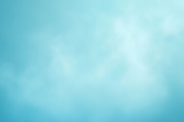 Wall Mural - soft blue background with gentle light and clouds