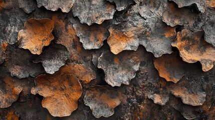 Abstract Rusty Rock Texture Background