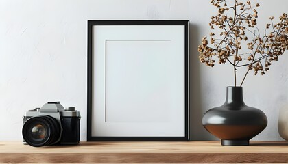 Poster - Minimalist Photo Frame Mockup for Creative Presentations