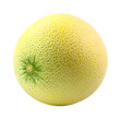 © MistoGraphy - Melons - Valencia Melon. A whole Valencia Melon with a smooth, yellow-green skin, isolated on transparent backdrop.