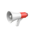 © Farhad - Megaphone isolated 3d render icon illustration with ultra layer