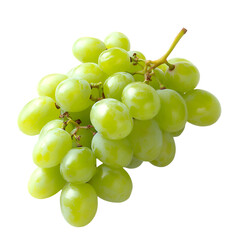 seedless fruits - thompson seedless grapes. a cluster of thompson seedless grapes with a light green