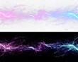 © neirfy - Vibrant electric blue lightning effects beautifully striking against a dark backdrop, creating dynamic visuals