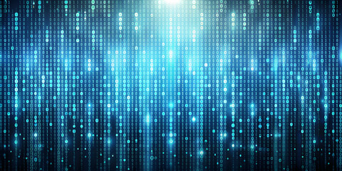 Binary code background with glitch effect, technology, computer, coding, data, digital, programming, cyberspace, internet