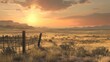 © Irfanan - Western Frontier. A wild west background featuring high detailed plains scenery