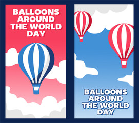 Balloons Around the World Day with hot air balloons