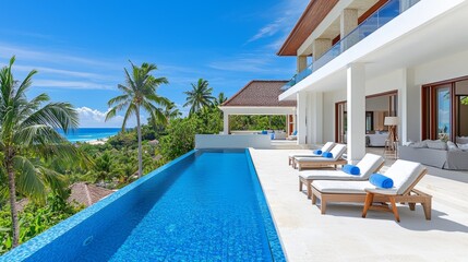 Luxury Villa with Pool and Stunning Ocean View