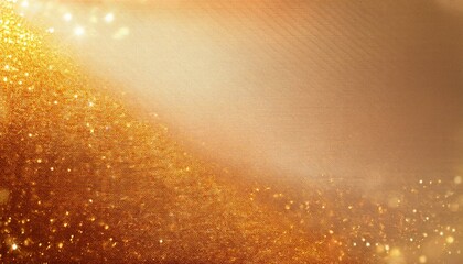 Wall Mural - A soft gradient background transitioning from light beige to warm orange with sparkling textures. Perfect for luxury branding, elegant design, or festive-themed projects.