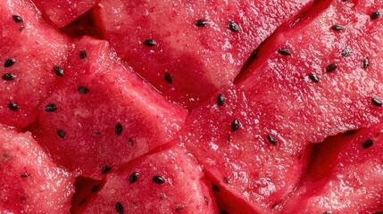 Poster - Juicy red watermelon slices