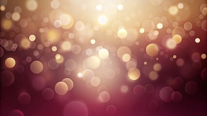 Wall Mural - abstract bokeh background with soft focus, golden light, and pink and orange hues