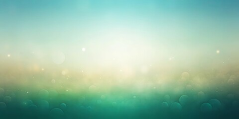 Wall Mural - Abstract Blurred Background with a Subtle Glow and Gradient Transition from Blue to Green