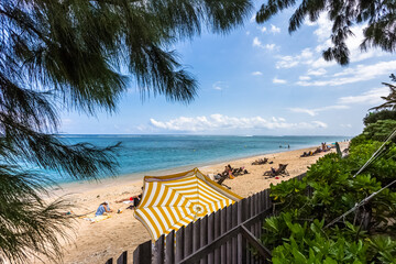 Wall Mural - Plage de la Saline, île de la Réunion 