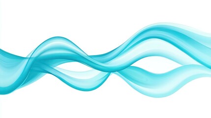 experience the energy of teal blue waves with dynamic swirls and curves, bringing a fresh, modern vi