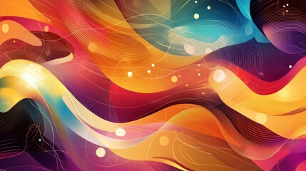 Poster - Vibrant Graphic Designs for Gift Certificates, Banners, and Flyer Decor