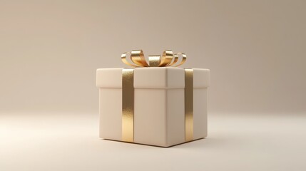  gift box featuring a gold foil border along the edges, creating an elegant and high-end feel