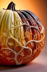 Wall Mural -  Halloween Jack-o-lantern