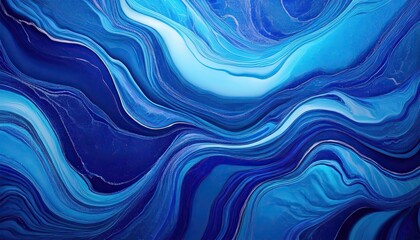 Wall Mural - Countertop with abstract design made of blue marble. stone background pattern with texture paint