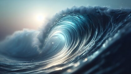 Water wave splash background Storm sea