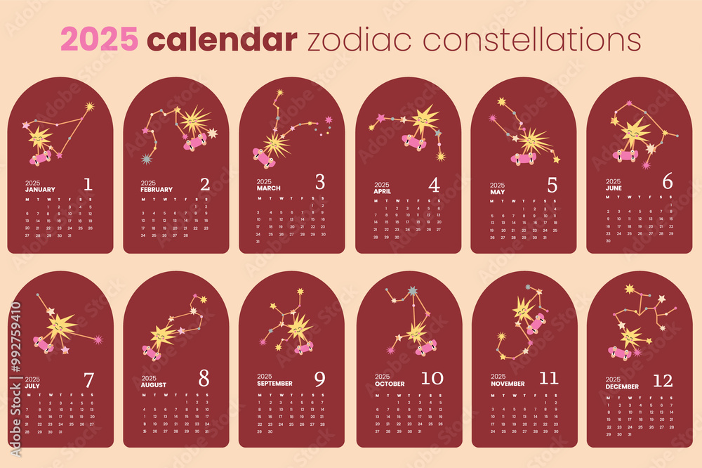 2025 Calendar For Kids Stock Illustration Adobe Stock 2025-calendar-for-kids-stock-illustration-adobe-stock