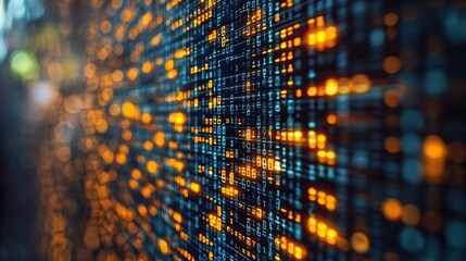 A concept of technology industry development emphasizes programming and coding advancements.