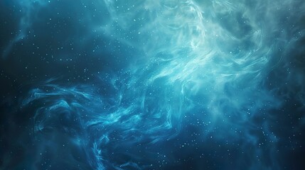 Wall Mural - Blue_curve_atmospheric_texture_background_