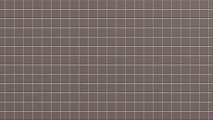 Seamless Brown Grid Tile Texture Background for Architecture & Design