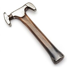 Wall Mural - Basic hand tools: Claw Hammer isolated on white background  