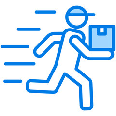 Sticker - Courier Services Icon